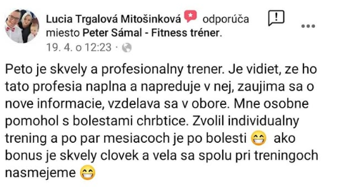 Recenzia klienta