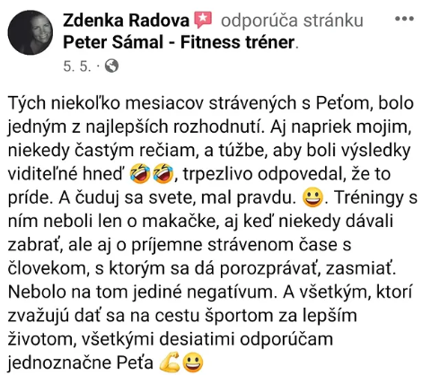 Recenzia klienta